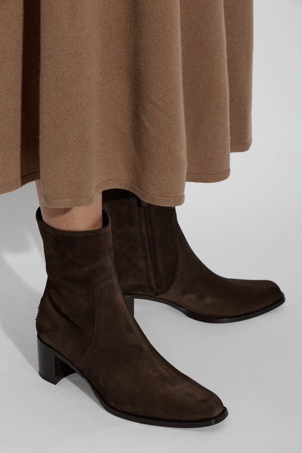Tod’s Suede ankle boots with heel
