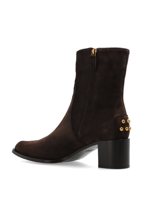 Tod’s Suede ankle boots with heel