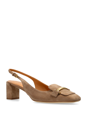 Tod’s Suede heeled shoes