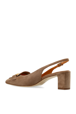 Tod’s Suede heeled shoes