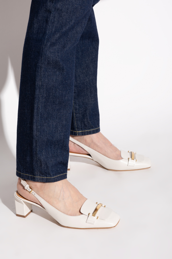 Tod’s Leather heeled shoes