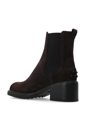 Tod’s Suede heeled ankle boots