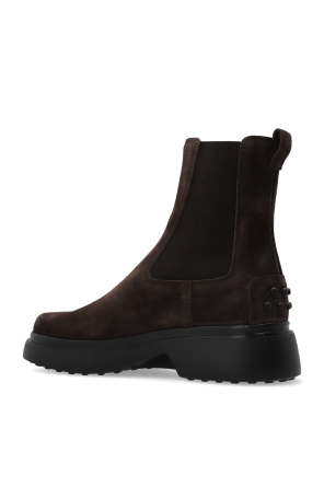 Tod’s Suede Chelsea boots
