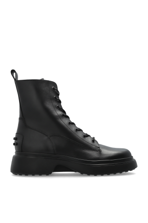 Lederstiefeletten