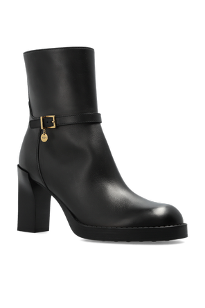 Tod’s Lederstiefeletten mit Absatz