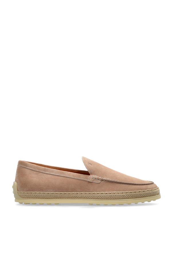 Suede shoes type loafers od Tod’s