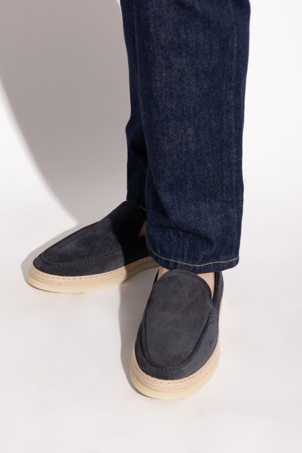 Tod’s Wildleder-Schuhe vom Typ loafers