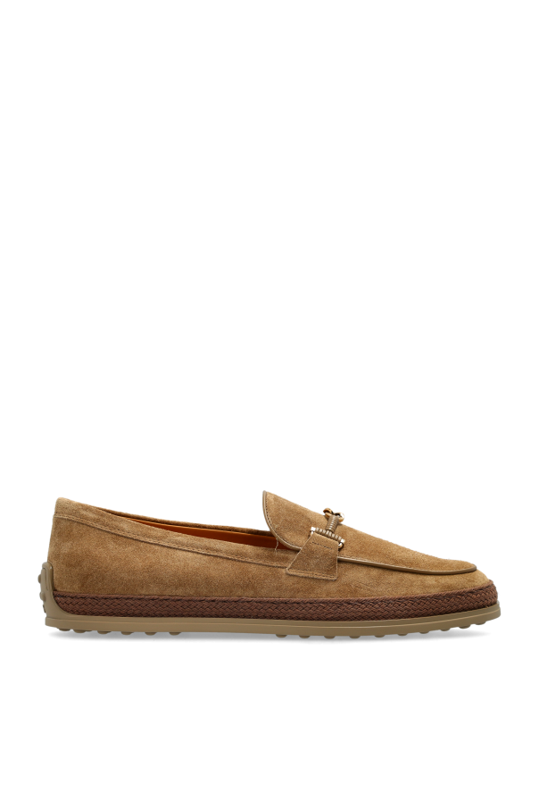 Suede shoes type loafers od Tod’s
