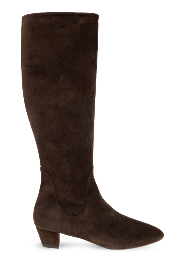 Suede heeled boots ‘Yana’ od Aeyde