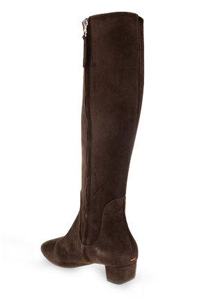Aeyde Suede heeled boots ‘Yana’