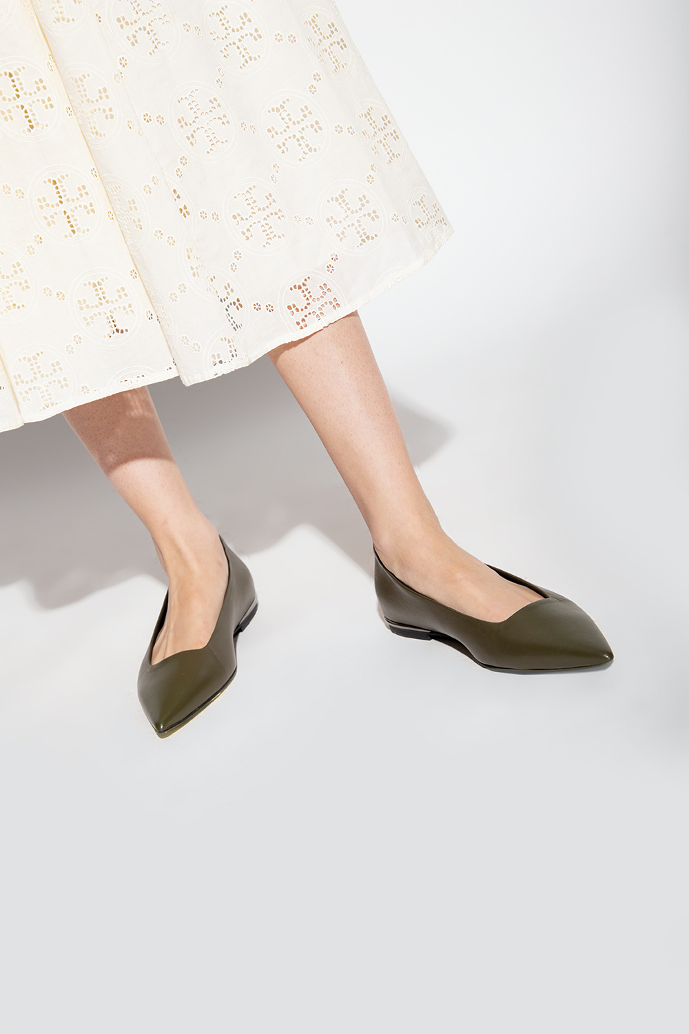 Furla ‘Code’ ballet flats