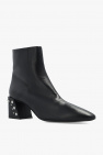 Furla ‘Block’ leather ankle boots