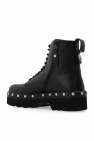 Furla ‘Rita’ leather combat boots