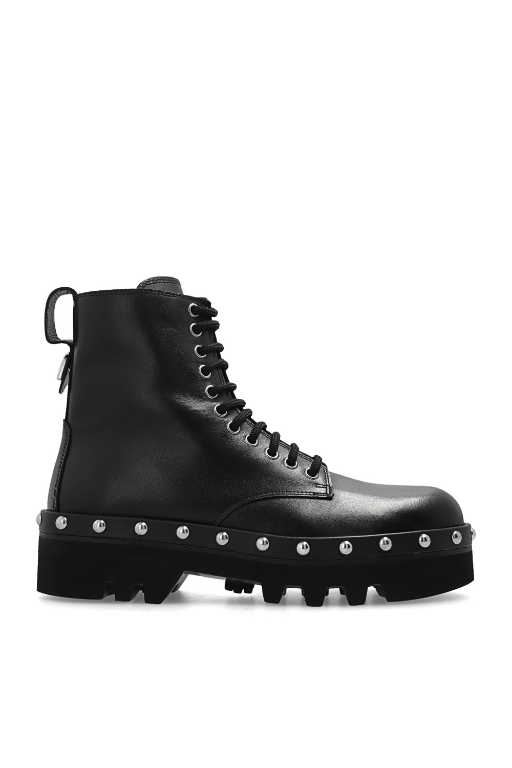 Furla ‘Rita’ leather combat boots