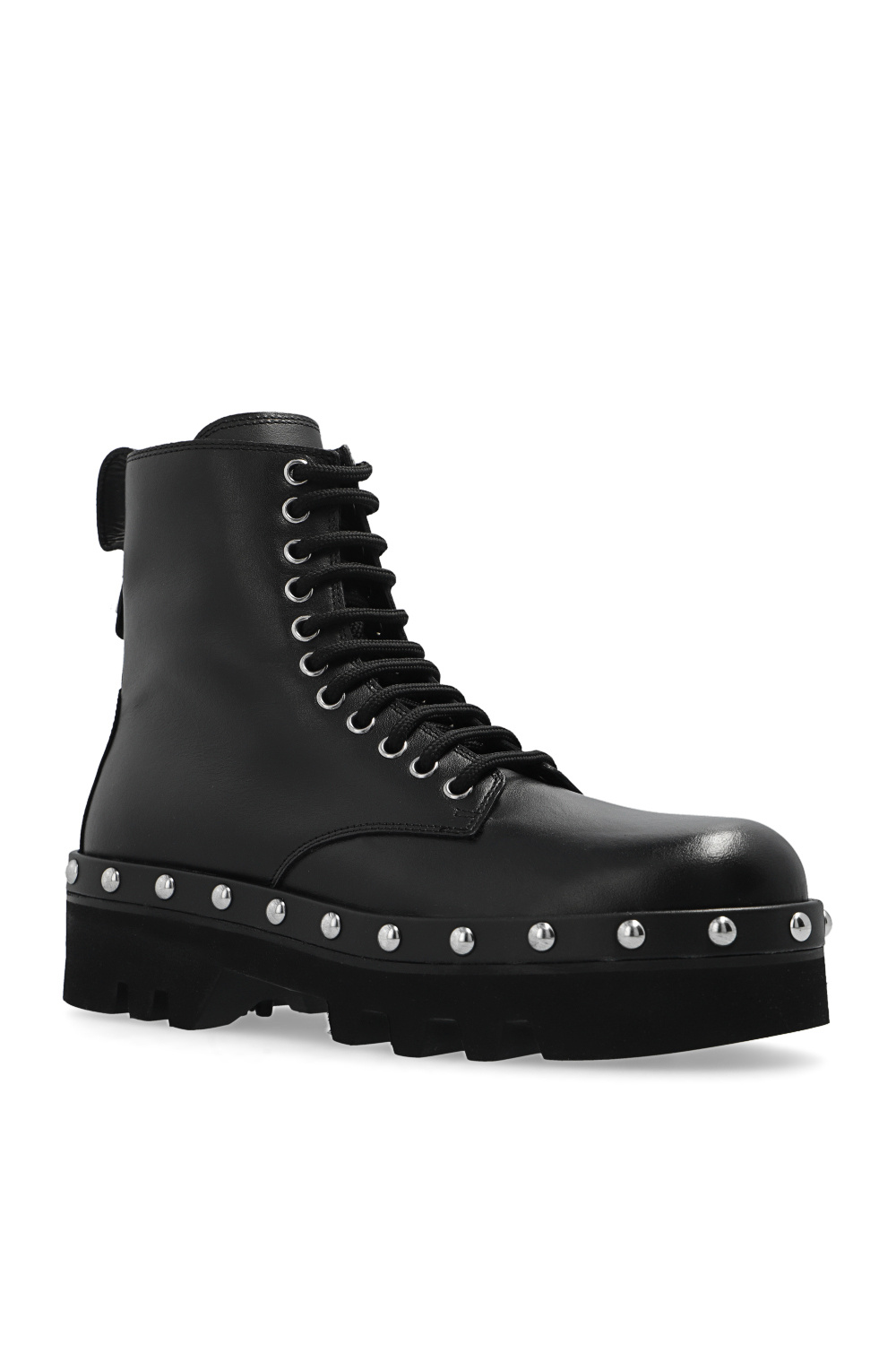 Furla ‘Rita’ leather combat boots