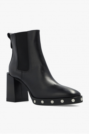 Furla ‘Greta’ leather ankle boots