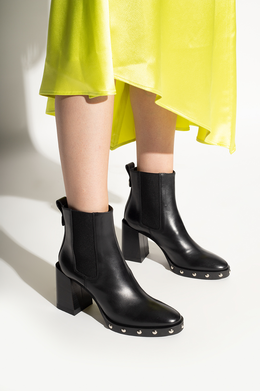 Furla ‘Greta’ leather ankle boots