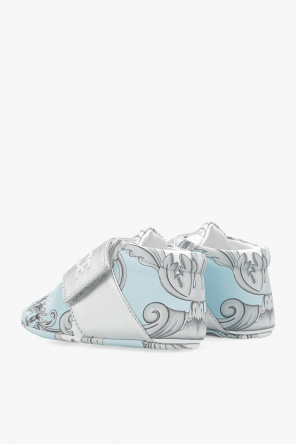 Versace Kids flat Shoes with logo