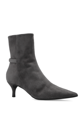 Furla ‘Core’ suede heeled ankle boots