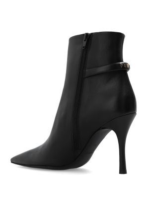 Furla ‘Core’ leather heeled ankle boots
