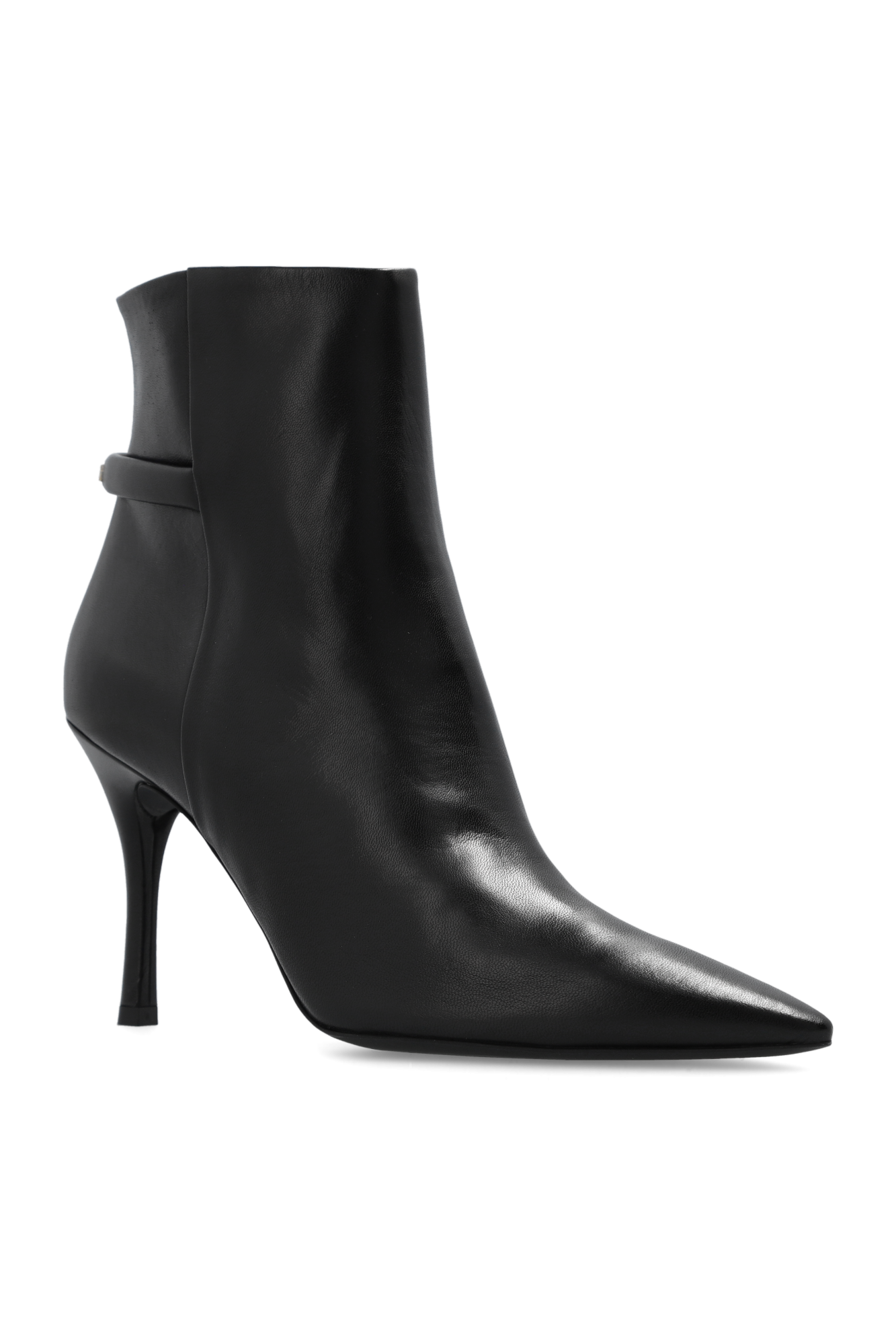 Furla ‘Core’ leather heeled ankle boots
