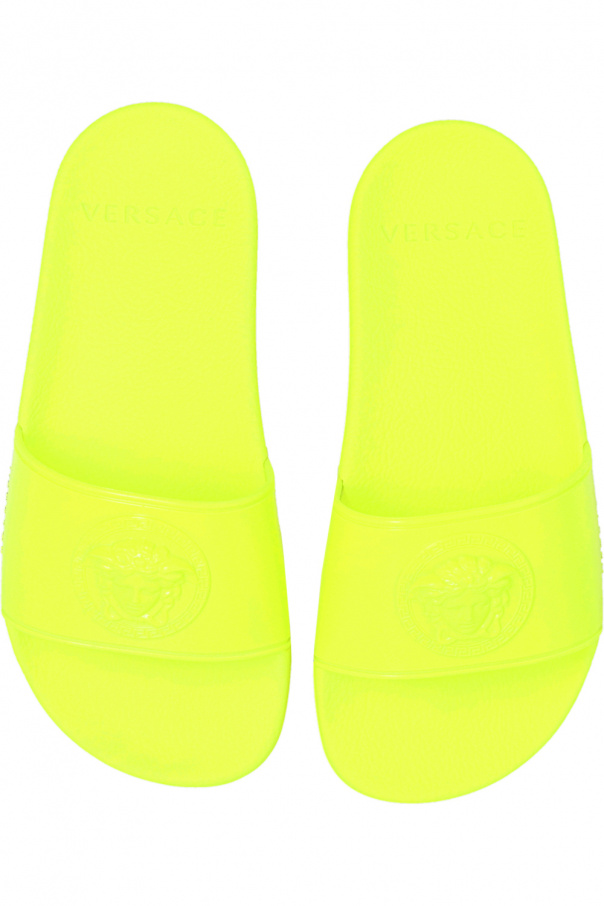Versace Kids flip flops calvin klein jeans beach sandal monogram tpu ym0ym00055 dark olive lex