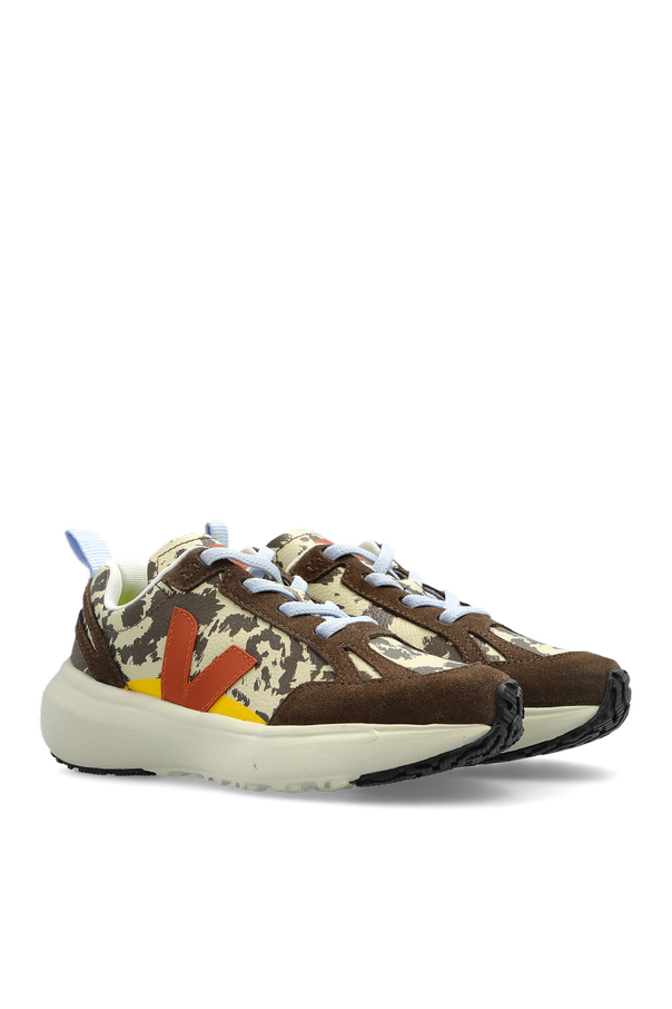 Veja Kids Sapatos de couro ‘Small Canary Light O.T. Leather’