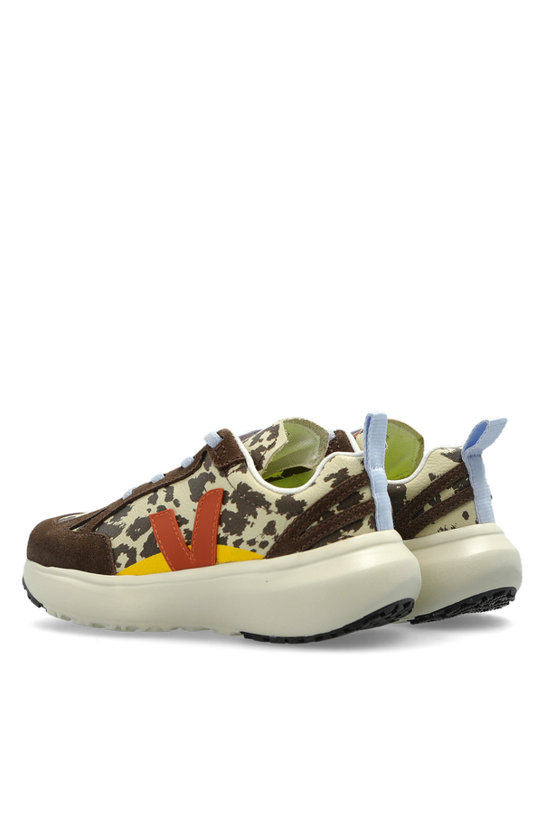 Veja Kids Sapatos de couro ‘Small Canary Light O.T. Leather’