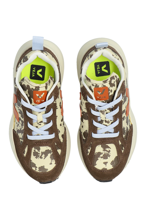 Veja Kids Sapatos de couro ‘Small Canary Light O.T. Leather’