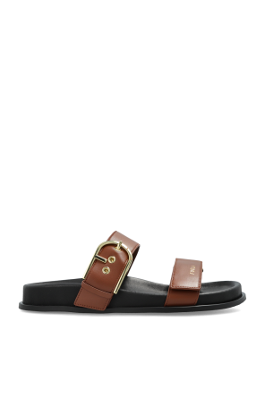 'solea' leather slides od Furla