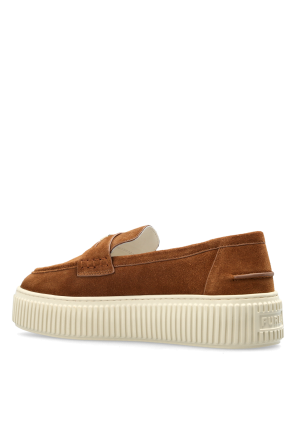 Furla Mocasines de ante "Sky"