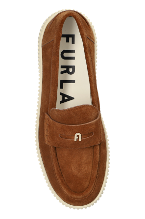 Furla Mocasines de ante "Sky"