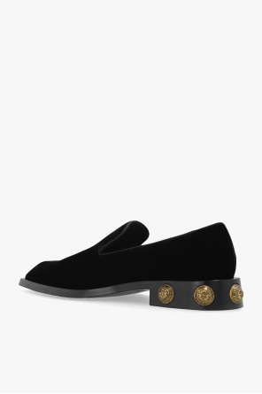 Balmain collar ‘Coin’ loafers