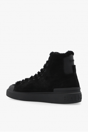 Balmain ‘B-Court’ insulated high-top sneakers