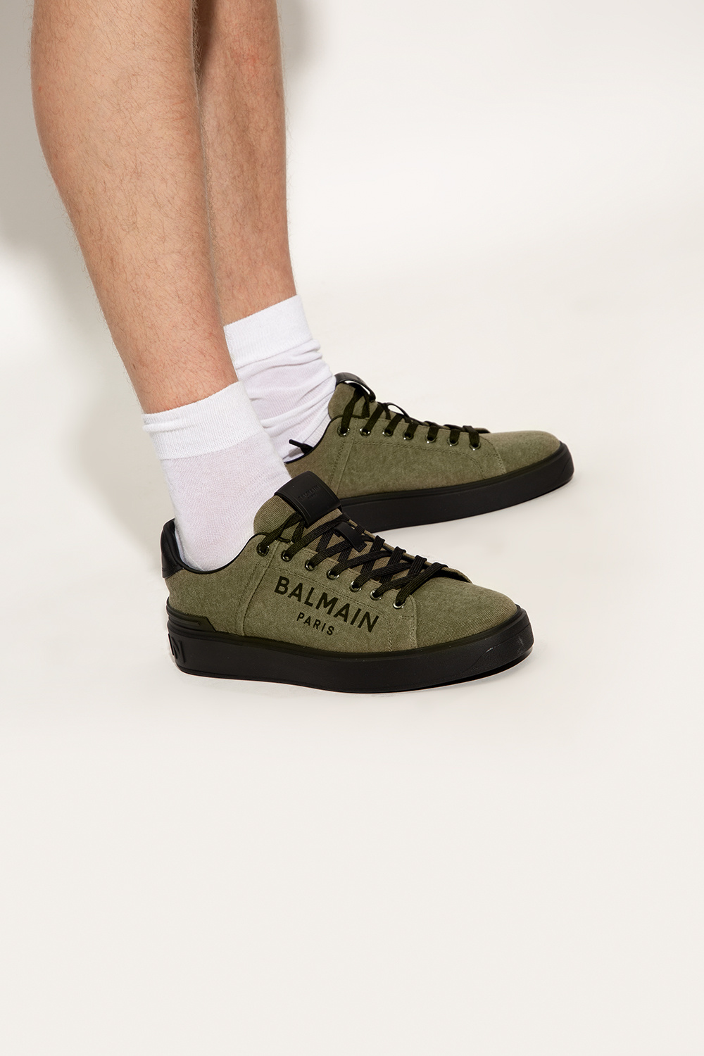 balmain Rolling ‘B-Court’ sneakers