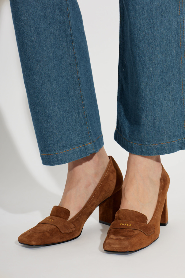 Furla ‘Solid’ heeled shoes