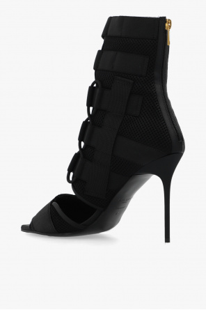 balmain for Heeled ankle boots