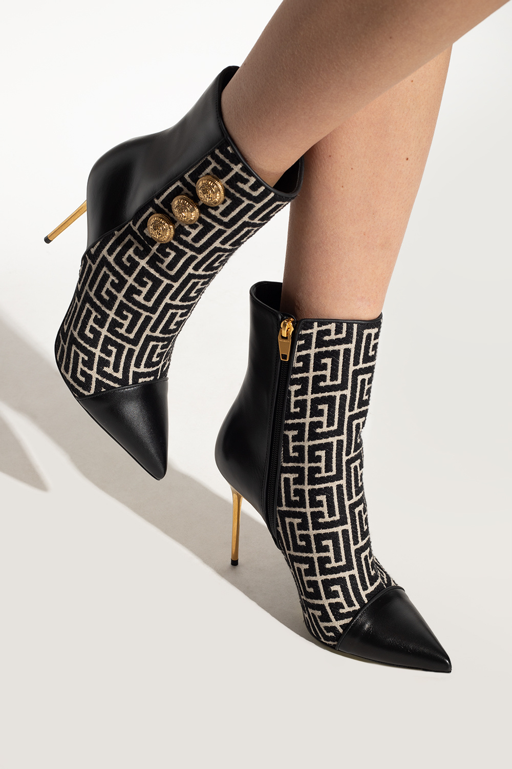 Balmain ‘Roni’ heeled ankle boots