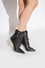 Balmain Leather ankle boots