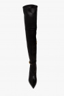 Balmain Leather over-the-knee boots