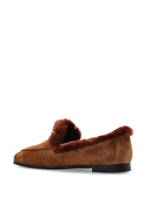 BLACK SUEDE STUDIO ‘Zora’ loafers