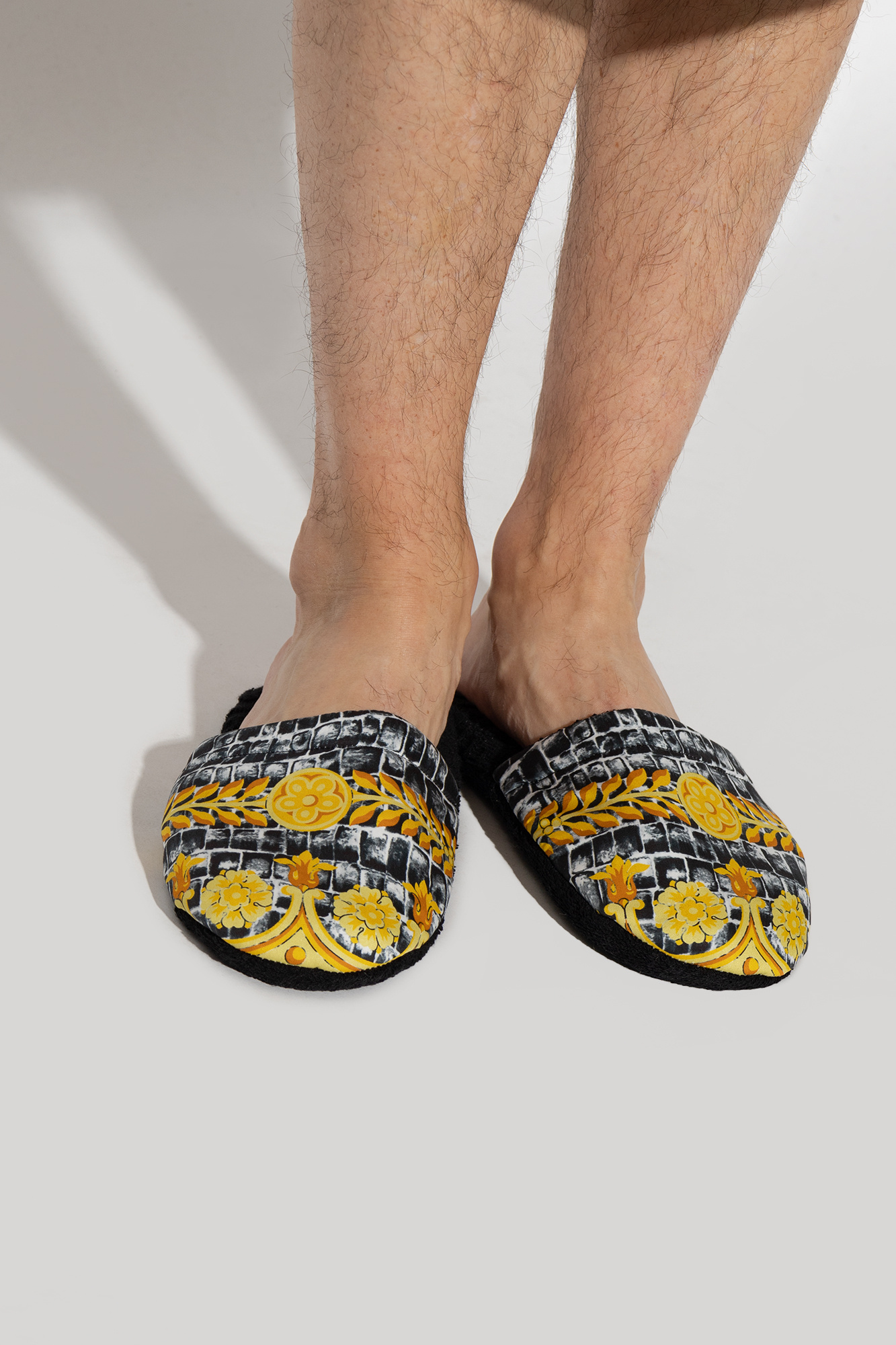 Versace Home Printed slippers