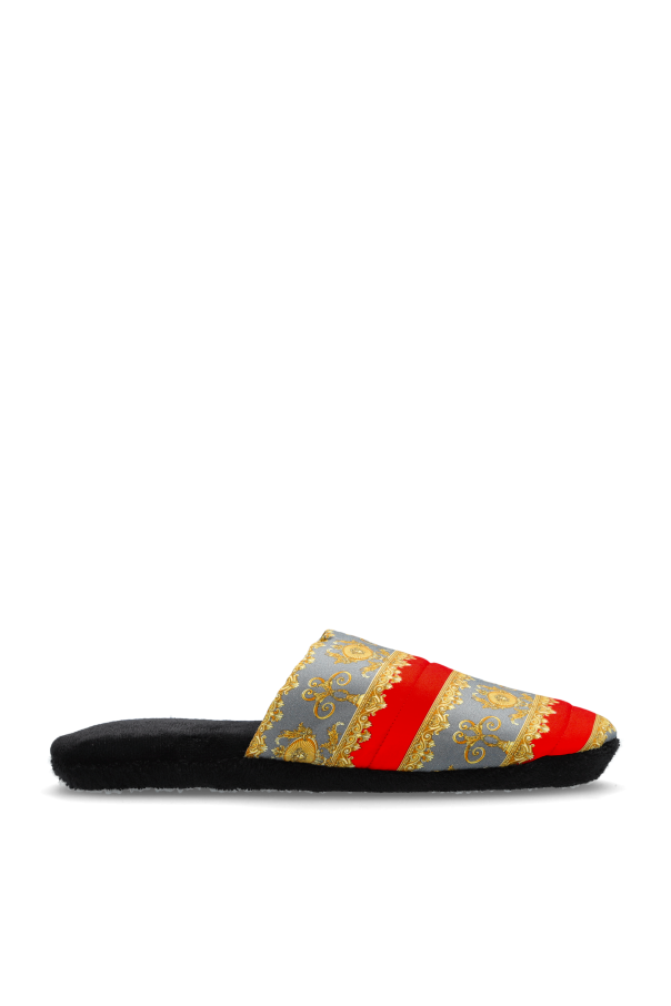 Cotton slides with print od Versace Home