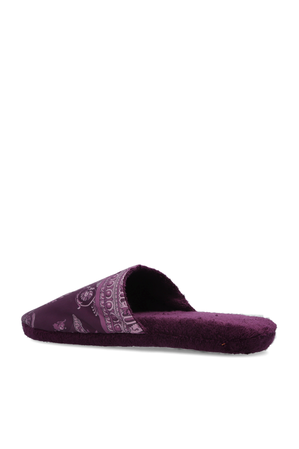 Versace Home Cotton terry slippers