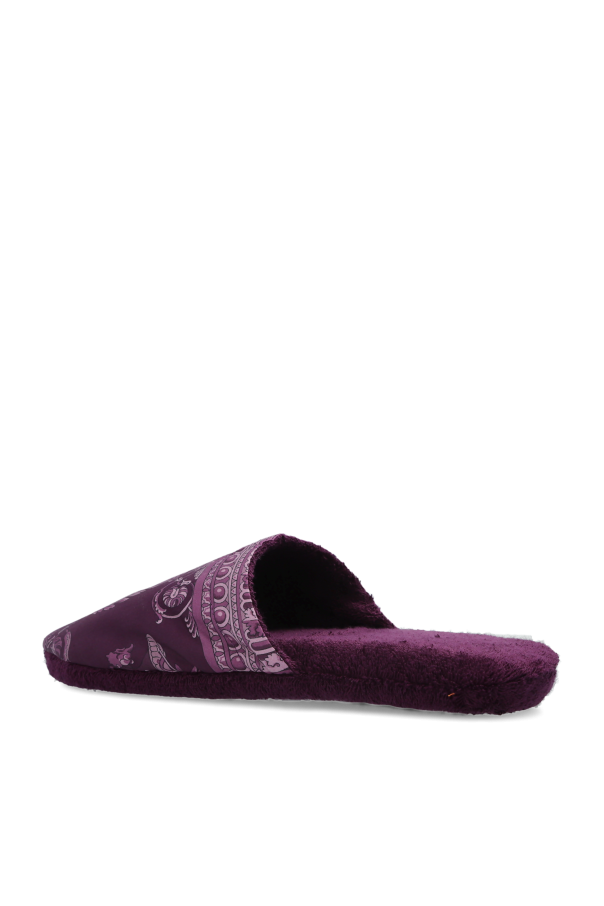 Versace Home Cotton terry slippers
