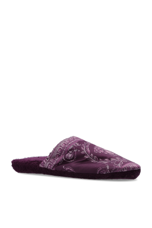 Versace Home Cotton terry slippers