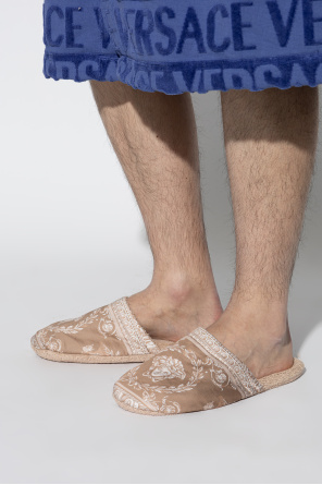 Versace Home Cotton slippers