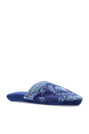 Versace Home Cotton terry slippers
