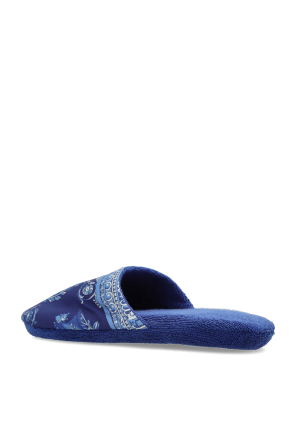 Versace Home Cotton terry slippers