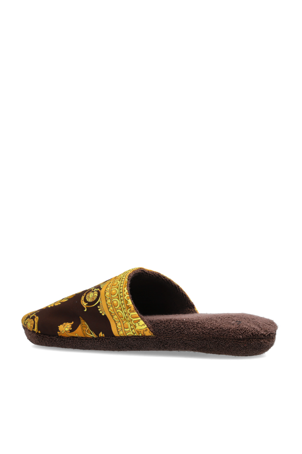 Versace Home Cotton terry "frotte" slippers